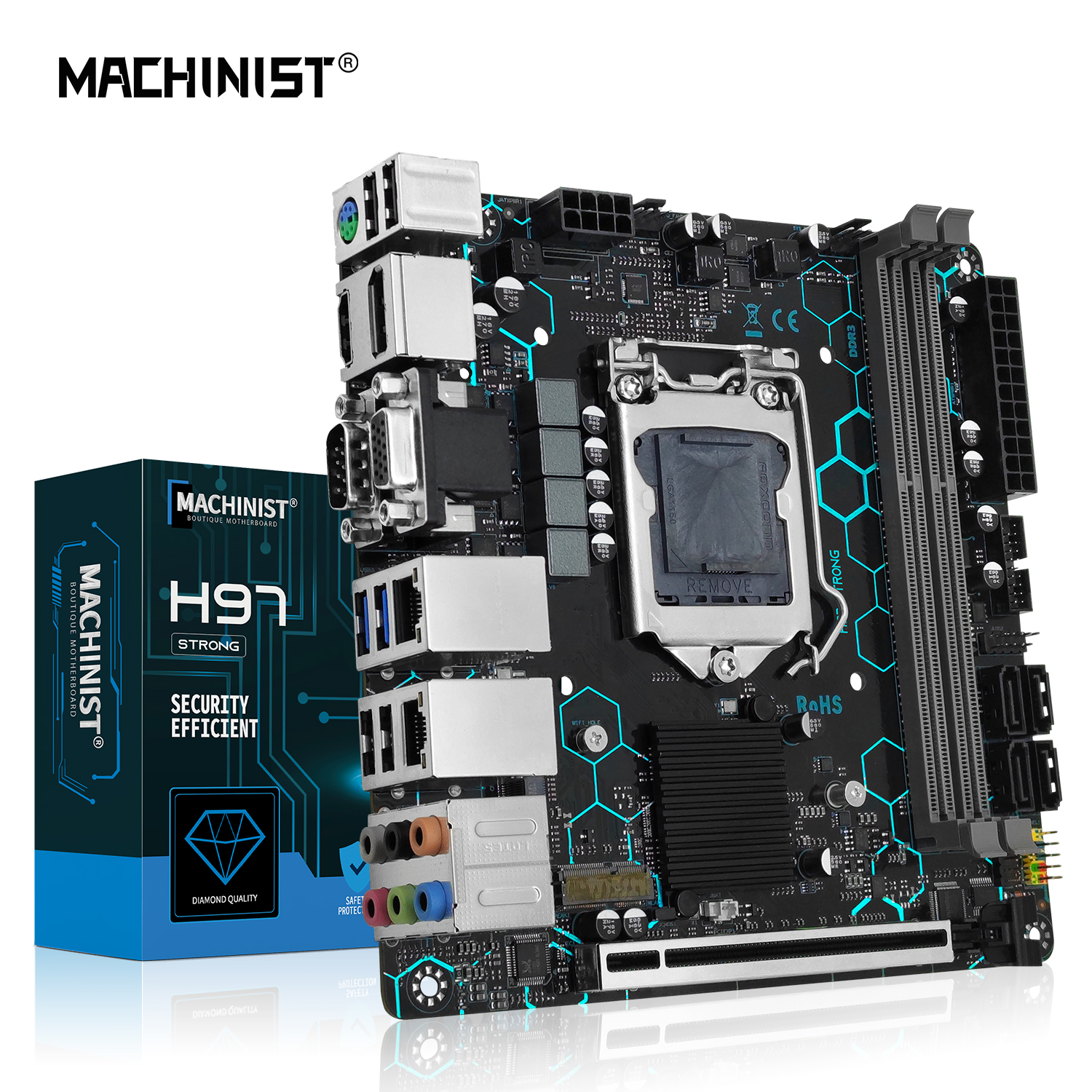 Home Cooking Videos - MACHINIST H97 STRONG Motherboard LGA1150 Support