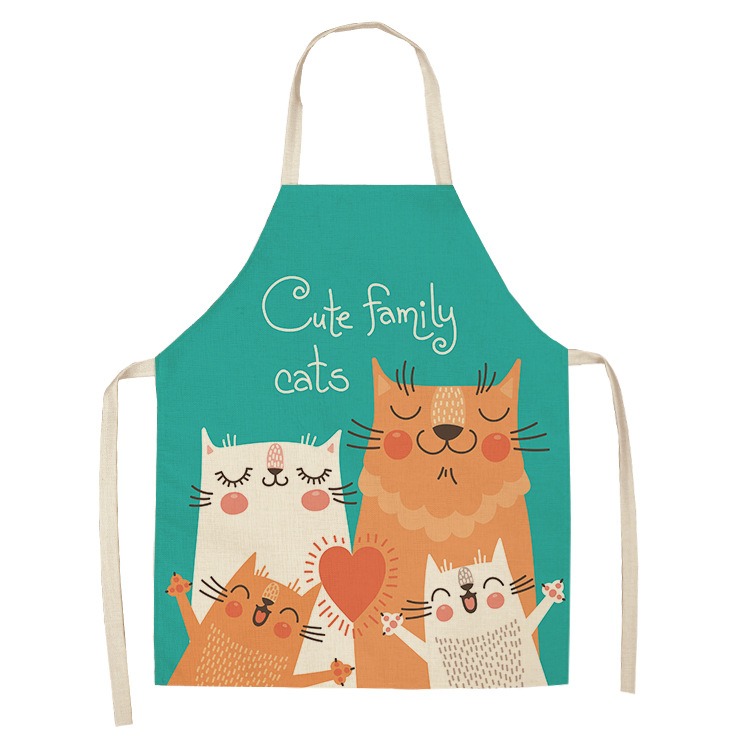 Funny Black Cat Print Kitchen  - Home Cooking For Cats 리뷰 및 가격