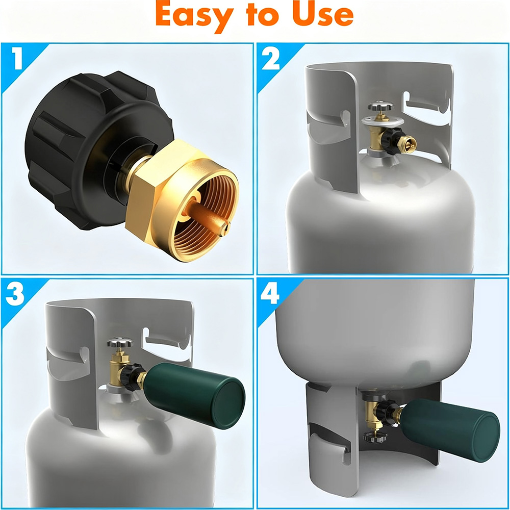 1pc Propane Refill Adapter for - Home Cooking Gas 리뷰 및 가격
