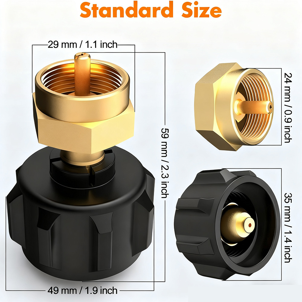 1pc Propane Refill Adapter for - Home Cooking Gas 리뷰 및 가격