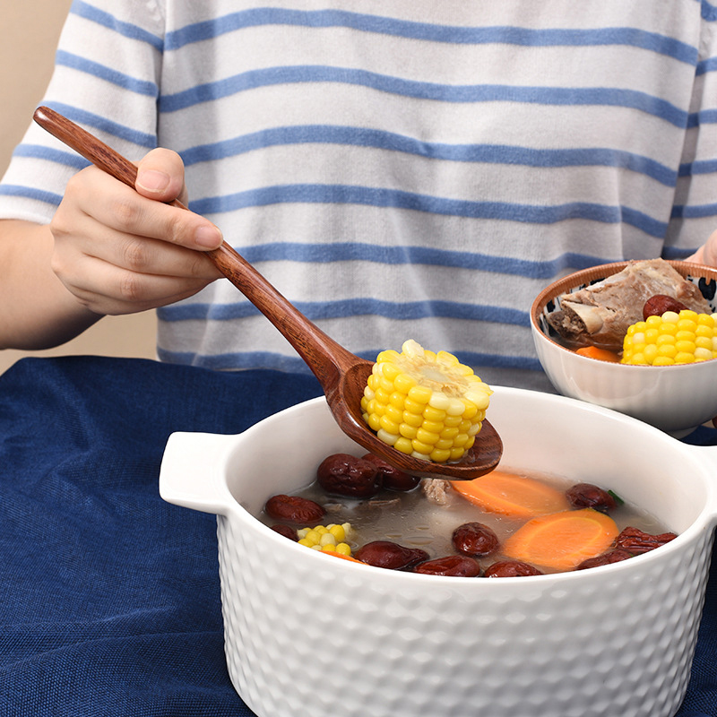 Long Handle Ramen Wooden Spoon - Home Cooking Services 리뷰 및 가격
