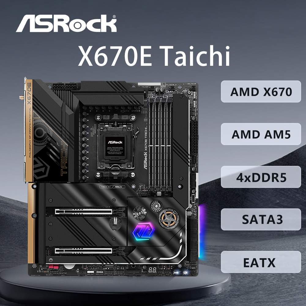 ASRock X670E Taichi Motherboar - Home Cooking Videos 리뷰 및 가격