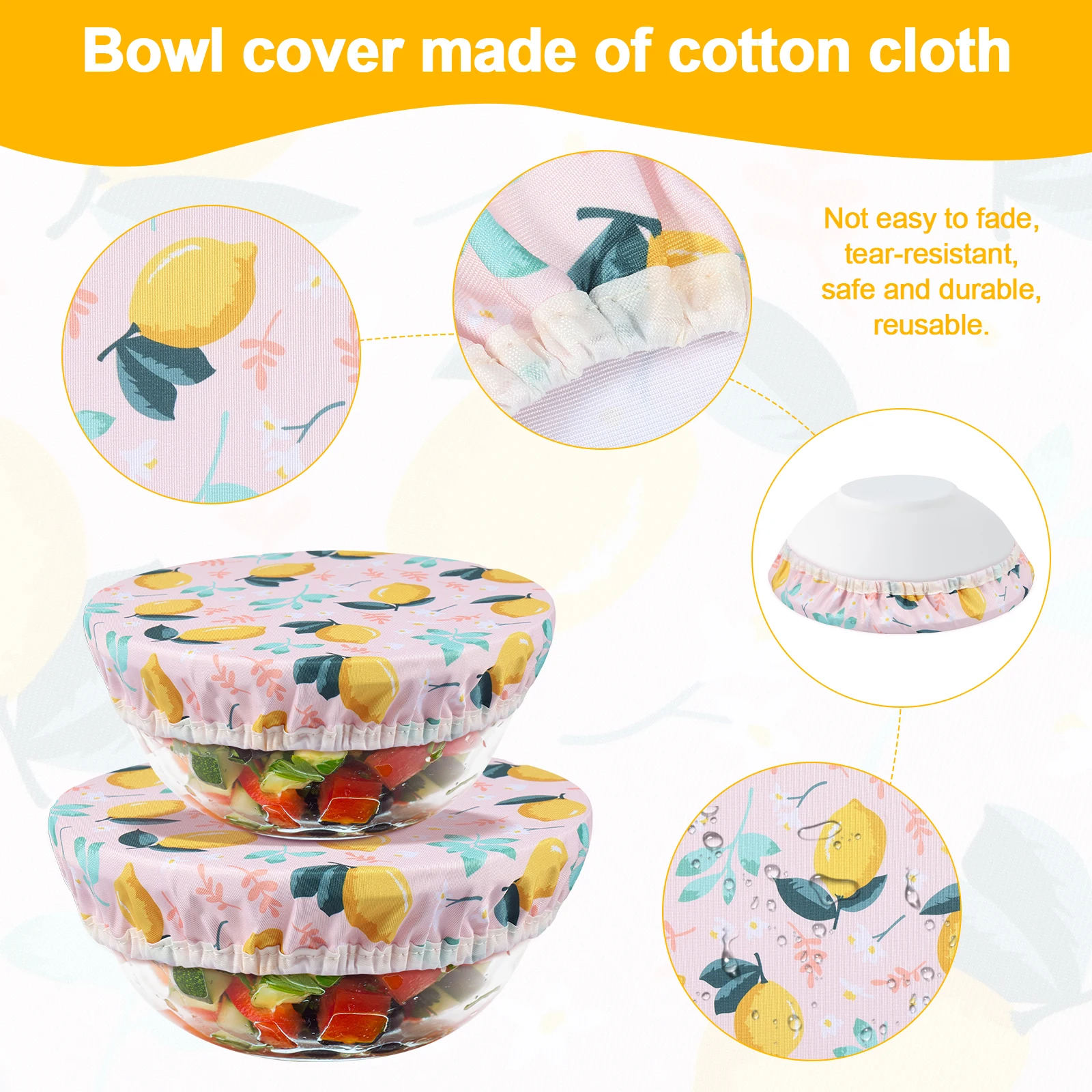 3Pcs Bowl Covers Set Elastic R - Home Cooking Recipes 리뷰 및 가격