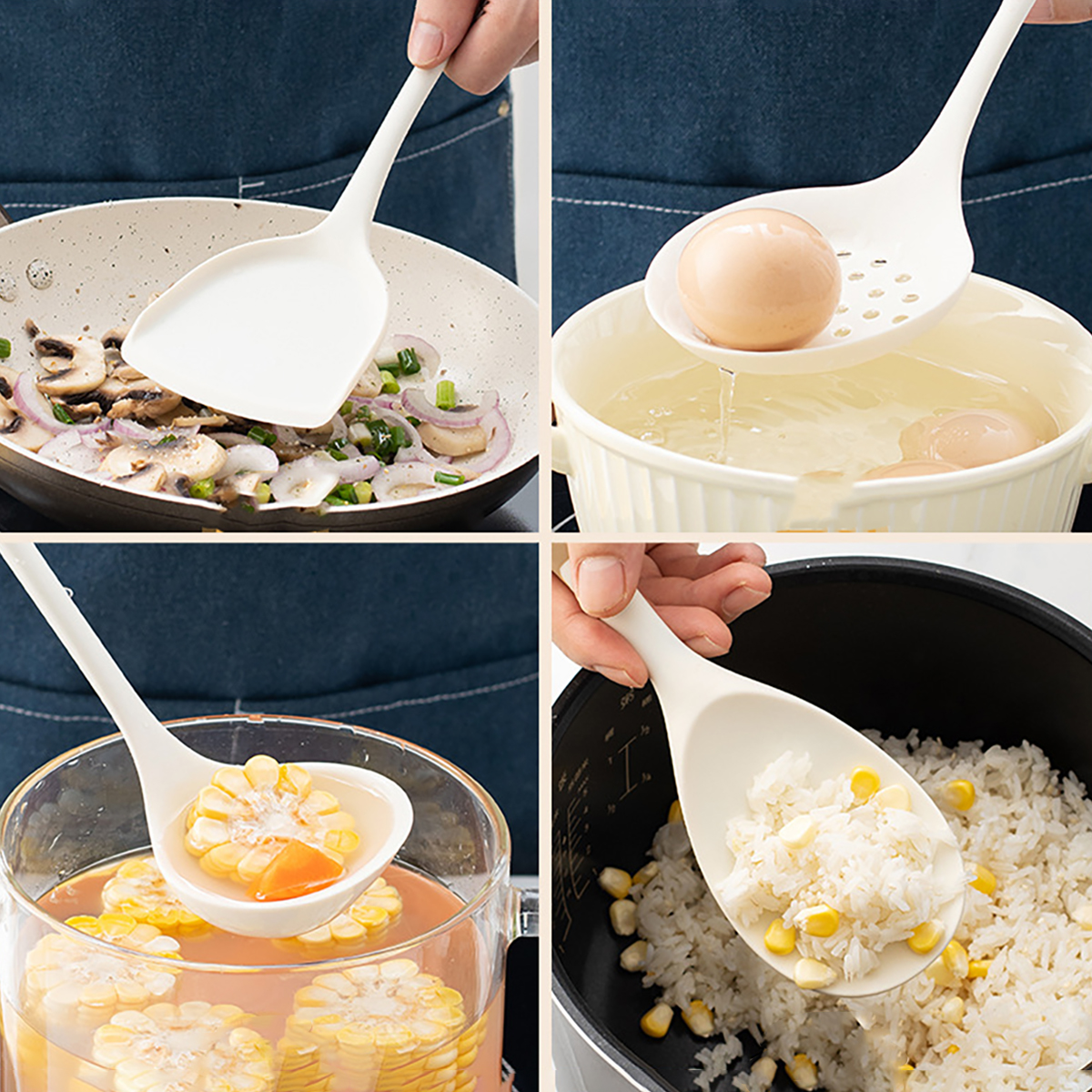 4pcs Silicone Kitchenware Uten - Home Cooking Services 리뷰 및 가격