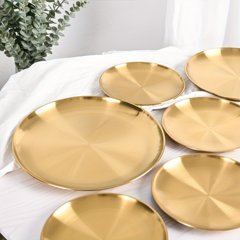 2pcs, Golden Pizza Plates, Sta - Home Cooking Recipes 리뷰 및 가격