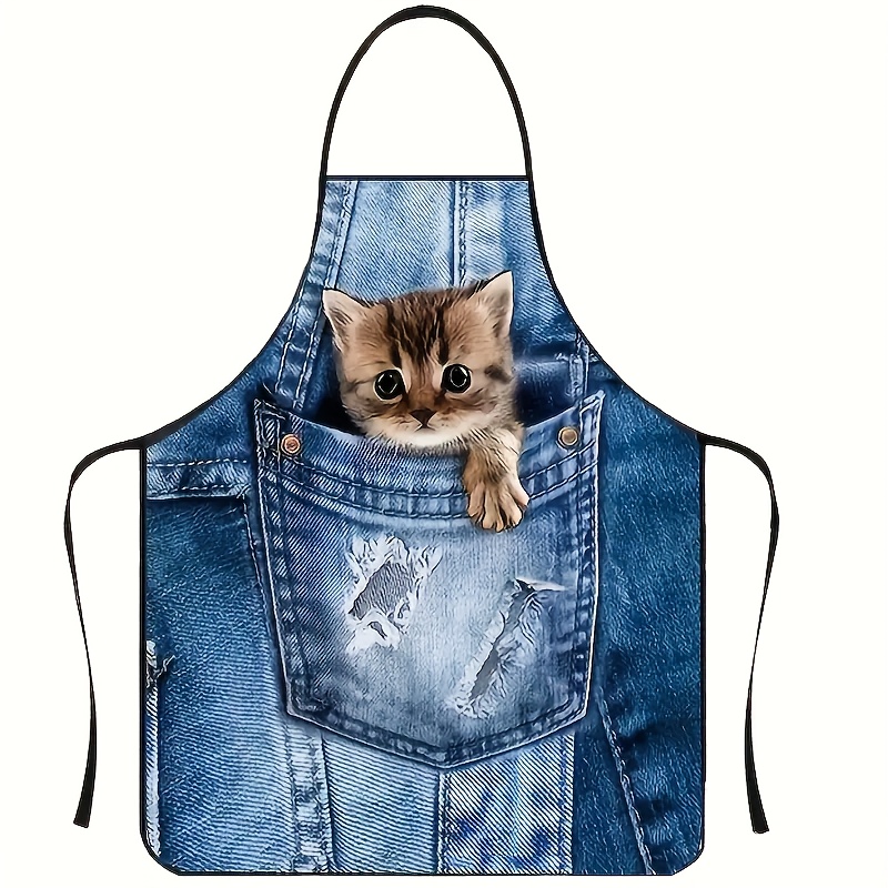 1pc Cute Denim Blue Pocket Cat - Home Cooking For Cats 리뷰 및 가격