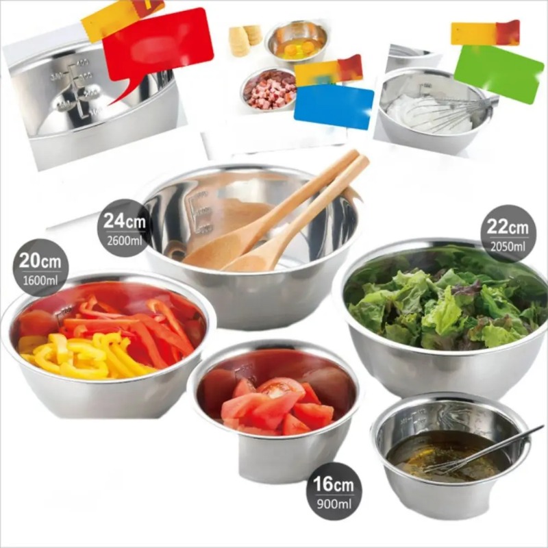 Stainless Steel Mixing Bowls P - Home Cooking Services 리뷰 및 가격