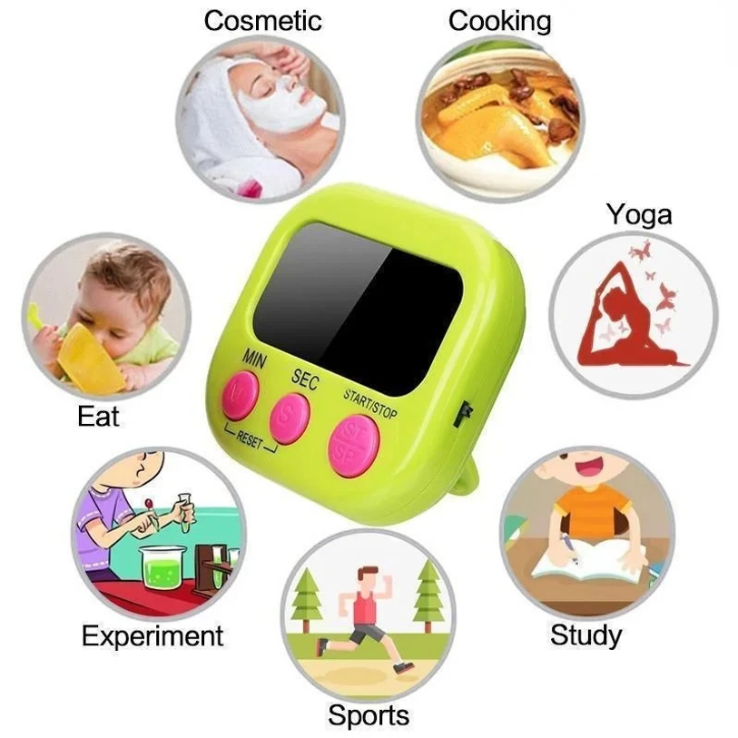 Kitchen Timer Magnetic LCD Dig - Home Cooking Services 리뷰 및 가격