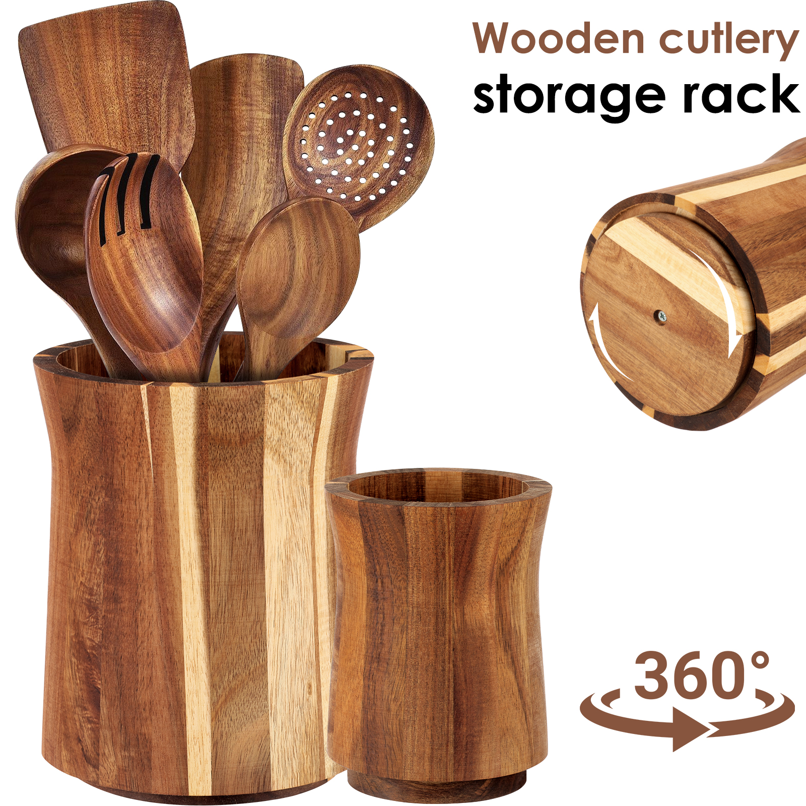 360° Rotating Utensil Holder W - Home Cooking Services 리뷰 및 가격