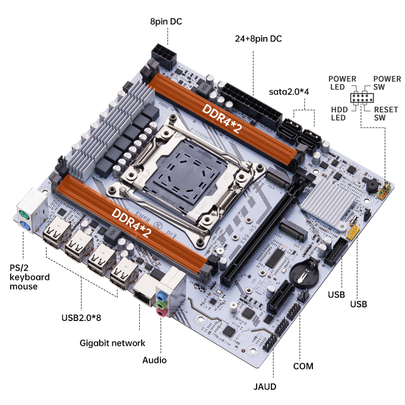 QIYIDA X99 motherboard LGA2011 - Home Cooking Videos 리뷰 및 가격