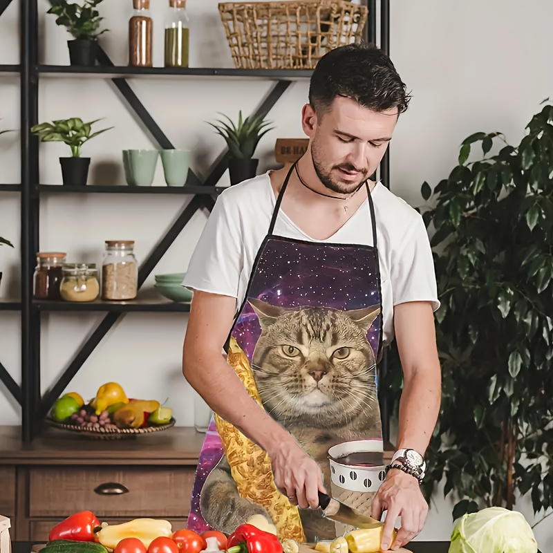 Galaxy Tabby Cat Holding Beer  - Home Cooking For Cats 리뷰 및 가격