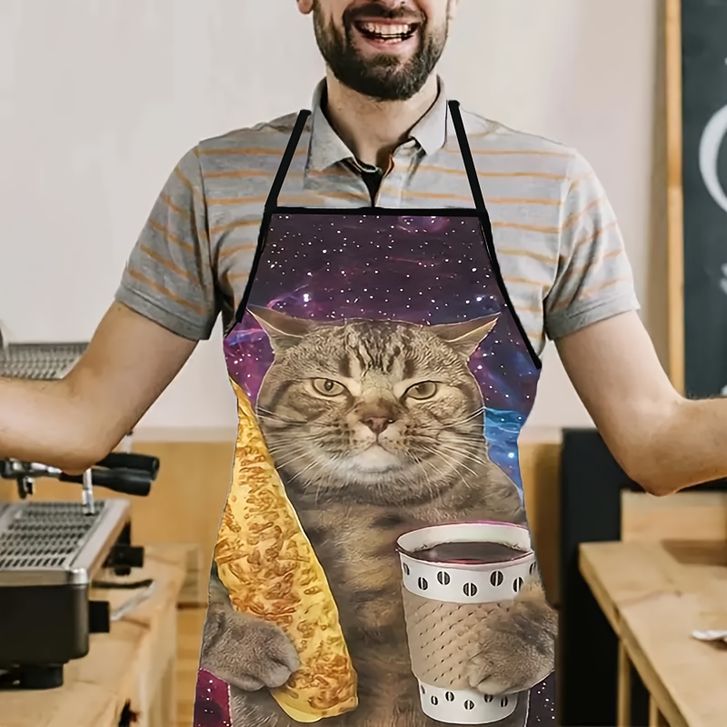 Galaxy Tabby Cat Holding Beer  - Home Cooking For Cats 리뷰 및 가격