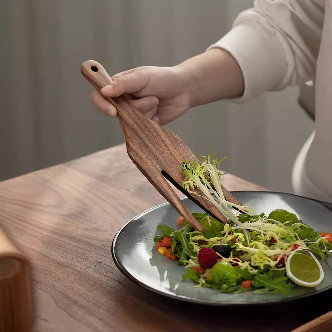 Wooden Salad Server, Wood Sala - Home Cooking Services 리뷰 및 가격