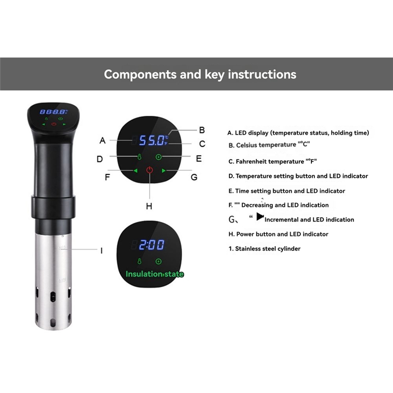 A98I-Precision Sous Vide Cooke - Uk Home Cooking 리뷰 및 가격