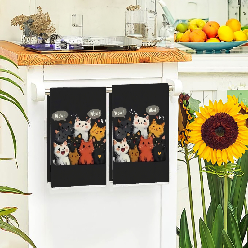 2Pcs, Black Background Cat-The - Home Cooking For Cats 리뷰 및 가격
