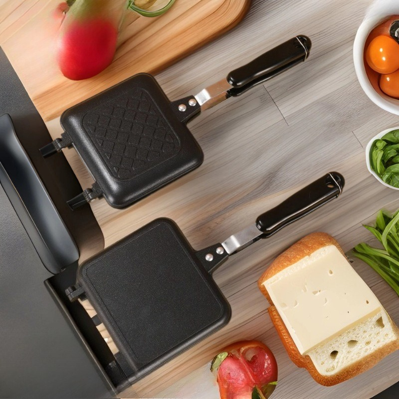 New Non-Stick Sandwich Maker D - Home Cooking Egg Sandwich 리뷰 및 가격
