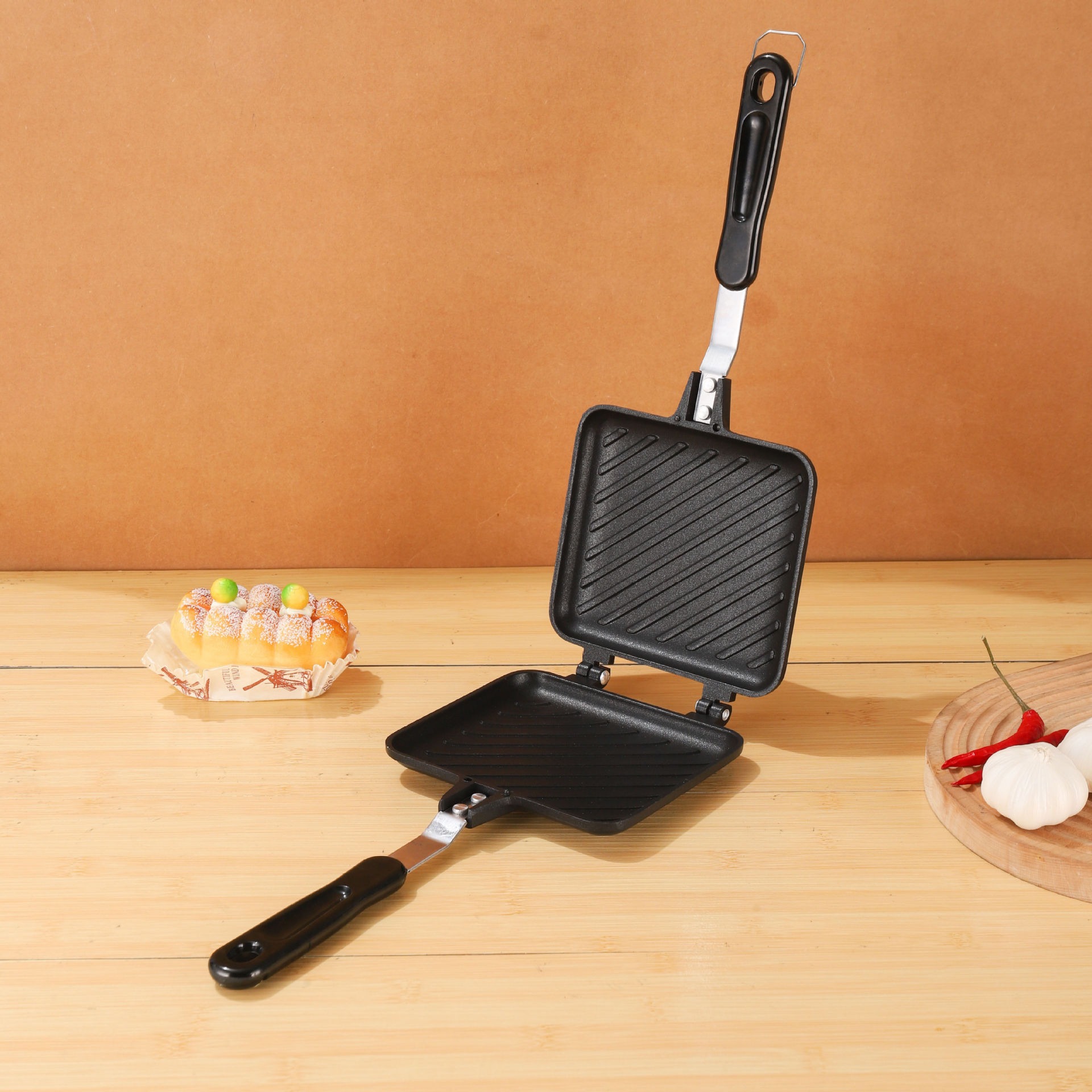 New Non-Stick Sandwich Maker D - Home Cooking Egg Sandwich 리뷰 및 가격