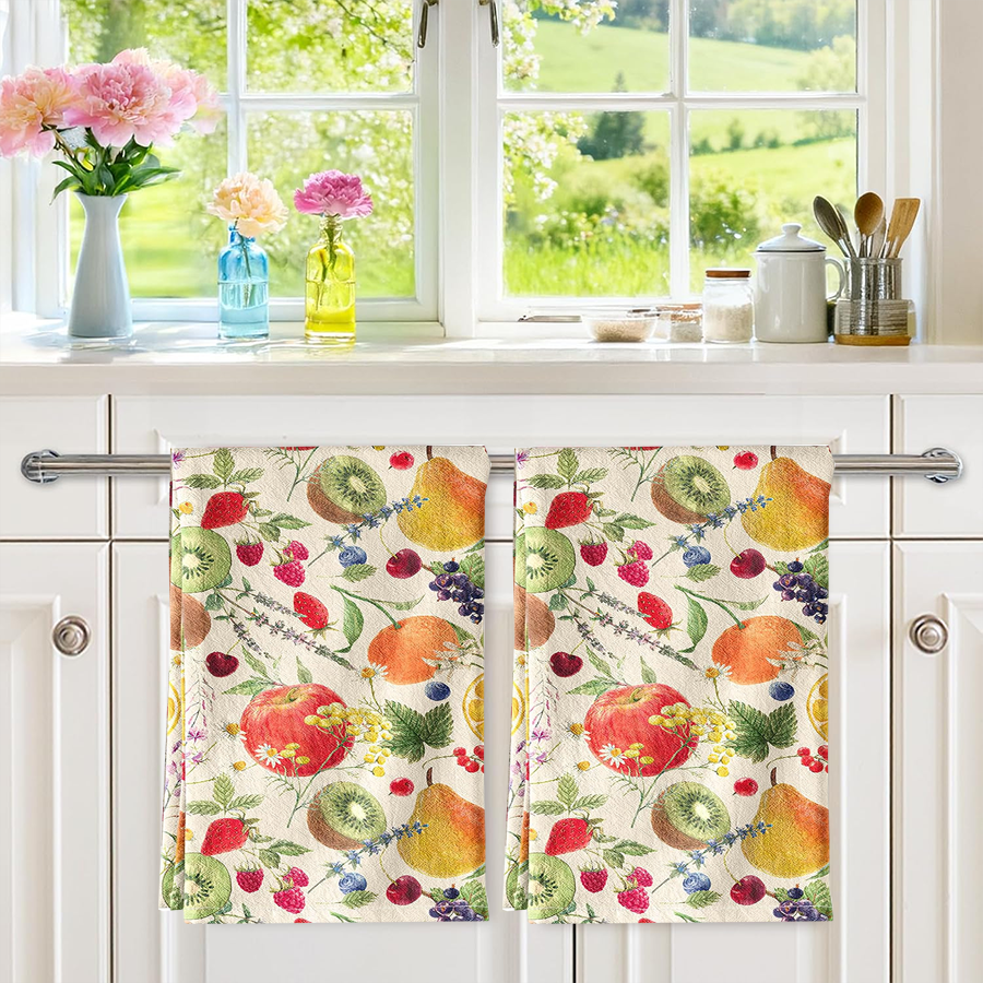 2Pcs, Fruit Party Kitchen Towe - Home Cooking Services 리뷰 및 가격