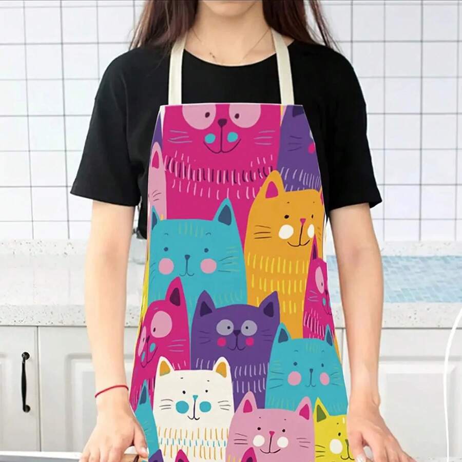 Cute Colorful Cats Pattern Kit - Home Cooking For Cats 리뷰 및 가격